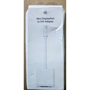 GENUINE OEM APPLE ORIGINAL MB570Z/B A1305 Mini Display Port to DVI Adapter